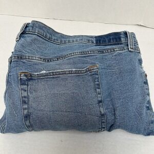 Abercrombie & Fitch Curve Love Ankle Straight Ultra Hi-Rise Jeans Size 37/24Long